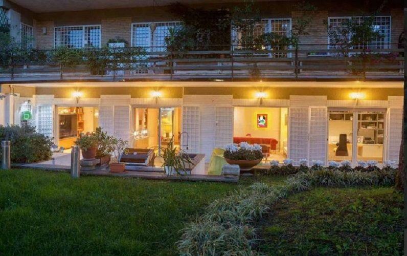 Квартира в Риме с садом, бассейном и гаражом, R.007