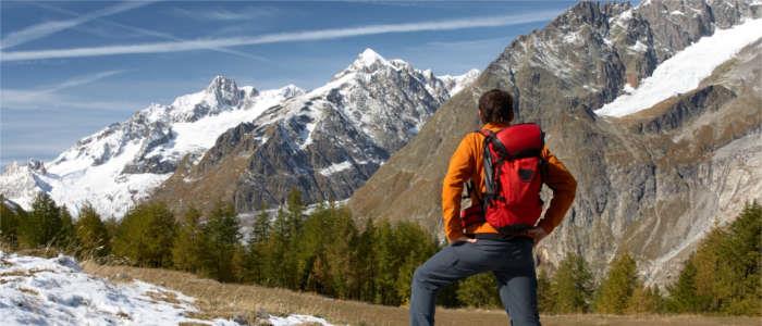 Горный ландшафт Валле д’Аоста