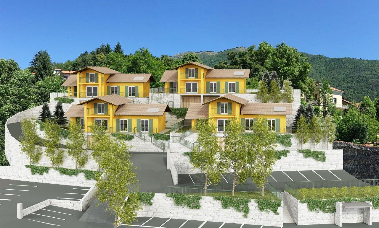 Дом в Мергоццо с видом на озеро Мергоццо, V.0103