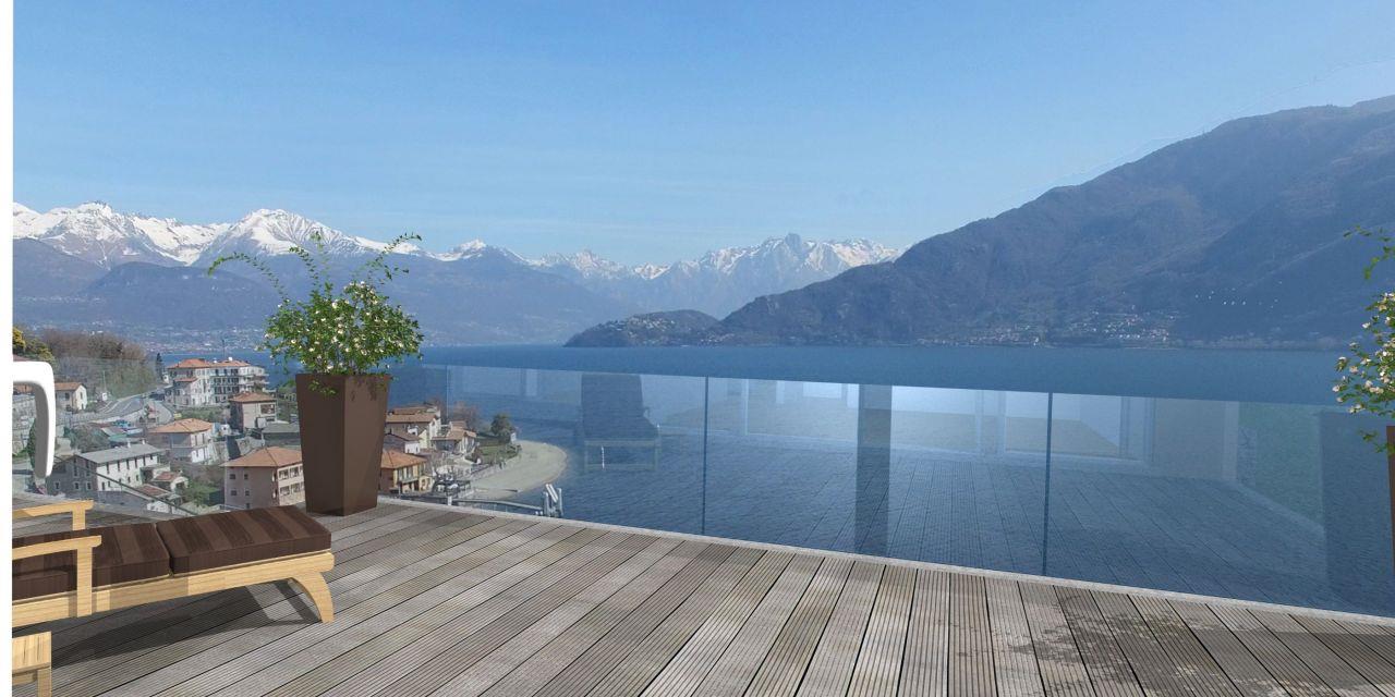 Апартаменты у озера Комо в Менаджио, 127 м2, KO.222